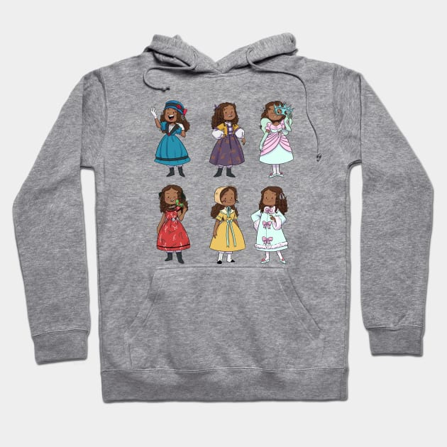 Cecile Rey - American Girl Hoodie by LaurenS